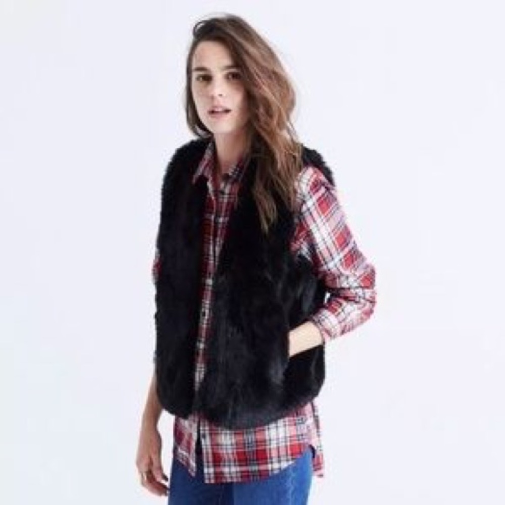 Madewell Fur Vest